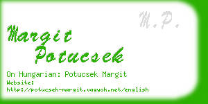 margit potucsek business card